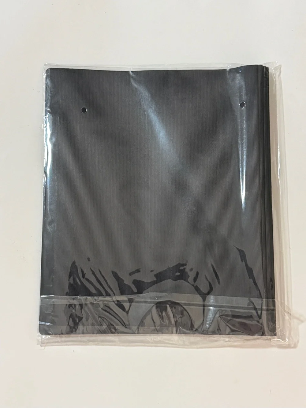 GBC Frosted Front Report Cover, Letter Size, Black, 5 Pack, 71120S